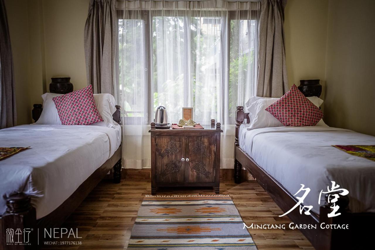 Mingtang Garden Cottage 名堂花园度假屋 Pokhara Buitenkant foto